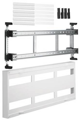 Hager UD23B1 UD23B1 Baustein universN 300x750mm f.REG waagerecht 6x12PLE Baustein Kunststoff Weiß 1St.