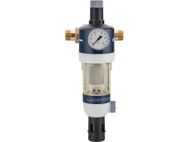 Hauswasserstation Rückspülfilter inkl. Druckminderer und Manometer DN20-DN32 Varianten Hauswasserstation HWS DN 25 1