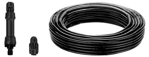 GARDENA Micro-Drip System 13501-20 Bewässerungs-Komplettset 13mm (1/2") Ø Tropfbewässerung Hecken/Büsche (50 m)
