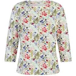 Shirt Maja Green Cotton weiss, 40
