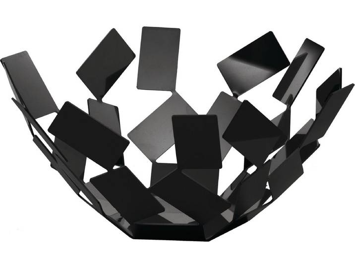 Alessi La Stanza dello Scirocco fruitschaal zwart