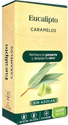 Sante Verte Santé Verte Caramelos Eucaplito sin Azúcar 35 g