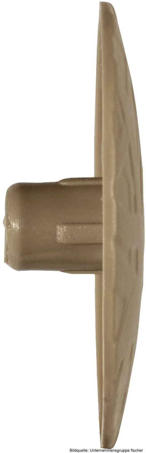 fischerwerke fischer Abdeckkappe DHM ADK BG beige, 250 Stück