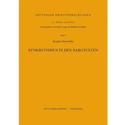 Synkretismus in den Sargtexten, Fachbücher von Brigitte Altenmüller