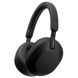 Sony WH-1000XM5 Over-Ear Bluetooth Kopfhörer mit ANC, Schwarz – mit Softtasche
