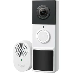 TP-Link, Klingel + Türsprechanlage, TAPO D210 - Tapo D210 Video-Türklingel mit Akku (WLAN)