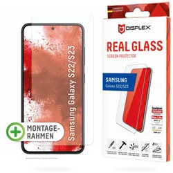 DISPLEX Panzerglas Displayschutz für Samsung Galaxy S22/ S23