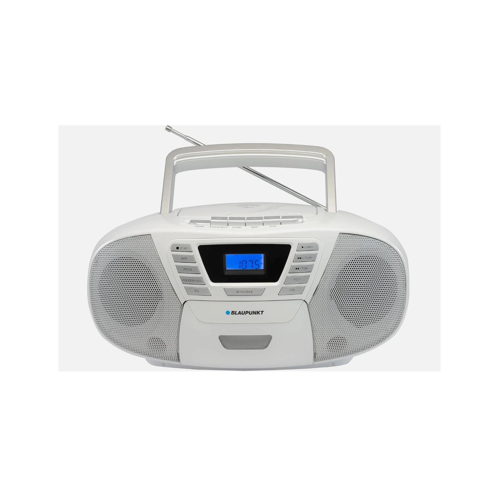 B 120 Boombox mit CD Player und Bluetooth Weiß