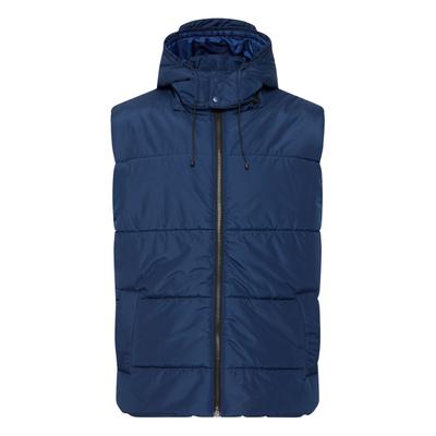 Steppweste BLEND "Steppweste BHVest", Herren, Gr. XL, blau (marineblaus), Obermaterial: 100% Polyester PES., Westen Steppweste