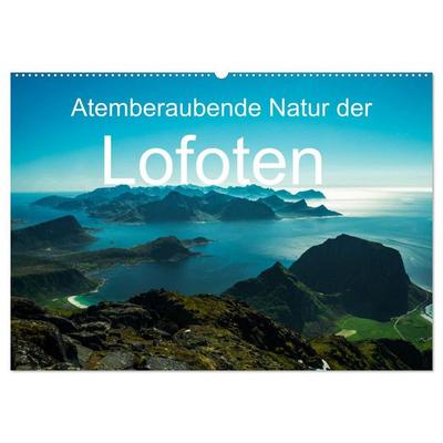 Atemberaubende Natur der Lofoten (Wandkalender 2026 DIN A2 quer), CALVENDO Monatskalender
