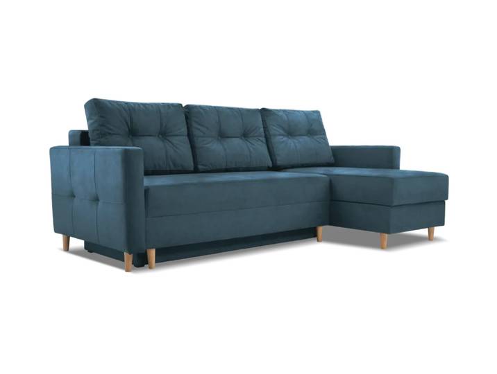 Ecksofa METRO Rechts Blau (Vena 12)