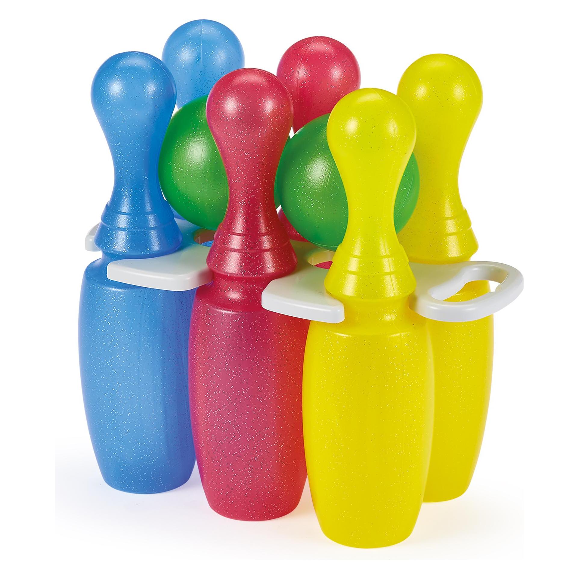 Ecoiffier Bowling-Set mit 6 Pins und 2 Kugeln (68071209)