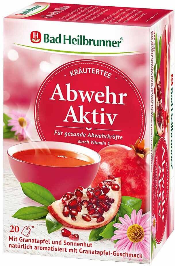 Bad Heilbrunner Kräutertee Abwehr Aktiv 20stk