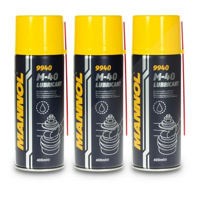 Mannol 3x 400 ml M-40 Lubricant Multifunktionsspray [Hersteller-Nr. 9940]
