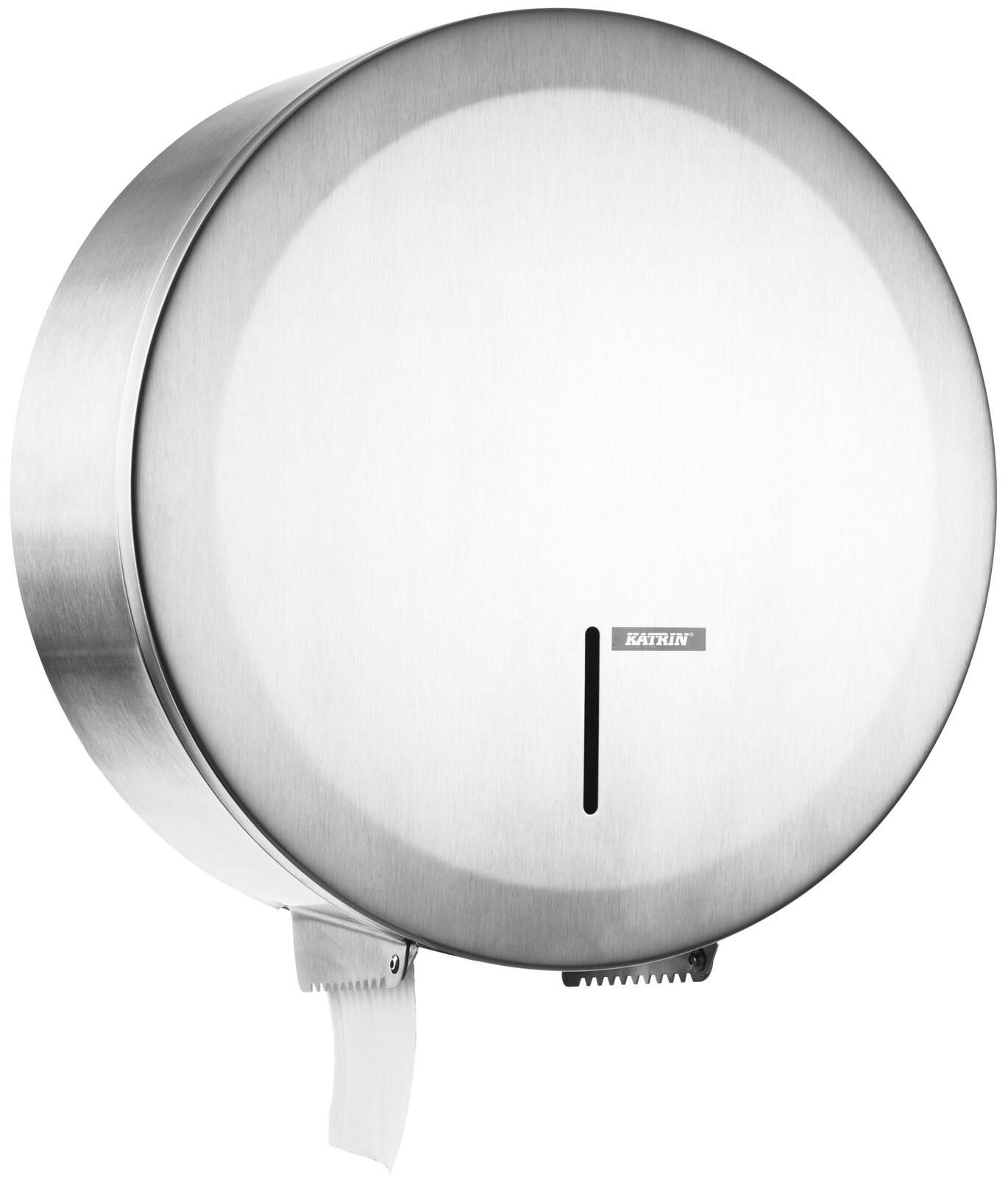 KATRIN Toilettenpapierspender 1 Jumbo- Rolle silber 989660