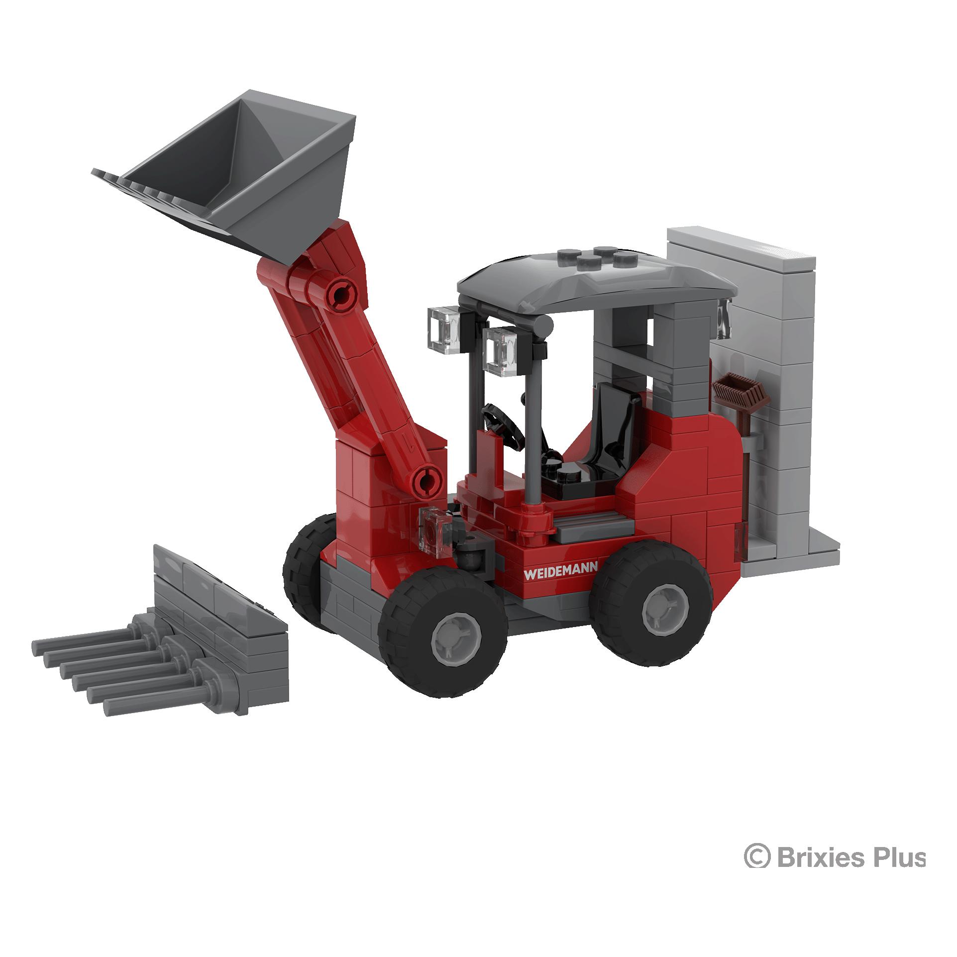 Brixies Plus Weidemann 1190e mit Wallbock + Schaufel (222841)
