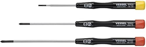 Vessel 125610 9902 Precisie Schroevendraaier Set, 3 stuks