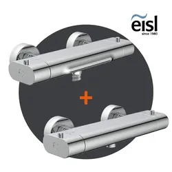 EISL Duscharmatur CARNEO mit Thermostat, Chrom