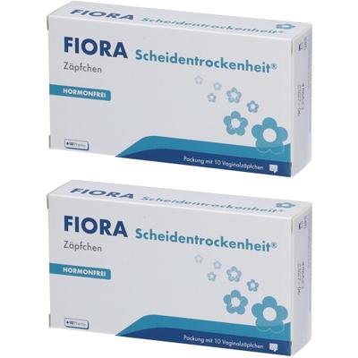 Fiora Vaginal Supp.scheid.tr x2 2x10 St Suppositorien