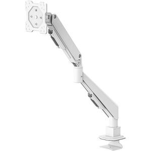 Hama Monitorhalterung 220906, VESA 75x75 & 100x100 mm, für Tisch, höhenverstellbar, drehbar, bis 35 Zoll, 1 Monitor