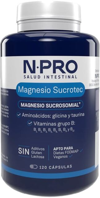 NPro Magnesio Sucrotec 120 Caps