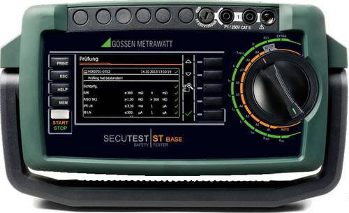 Gossen Metrawatt SECUTEST ST BASE kalibriert (DAkkS-akkreditiertes Labor)