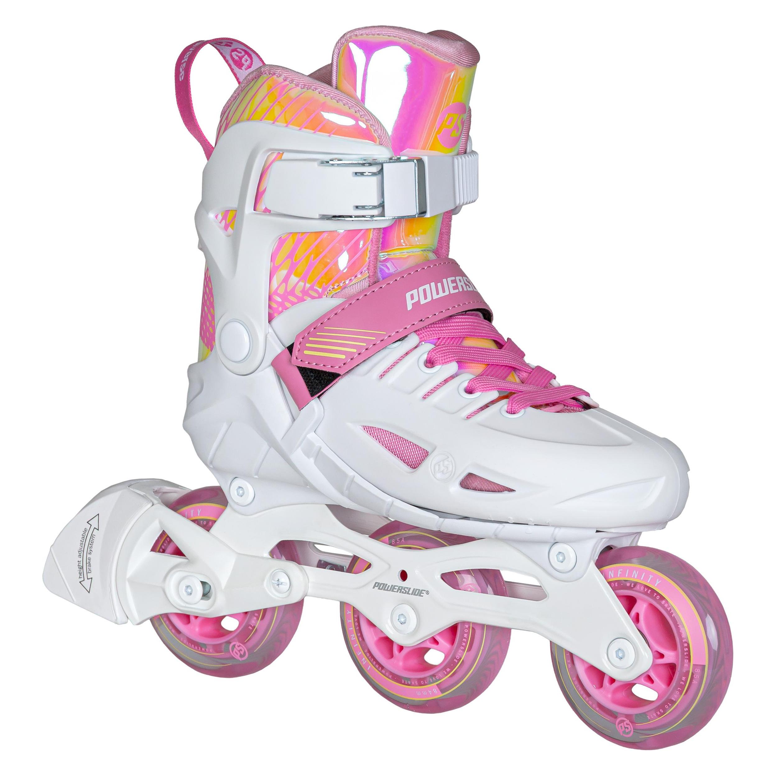 Powerslide Rollschuhe Universe Pink II verstellbar 29-32 (29, 32) (Powerslide)