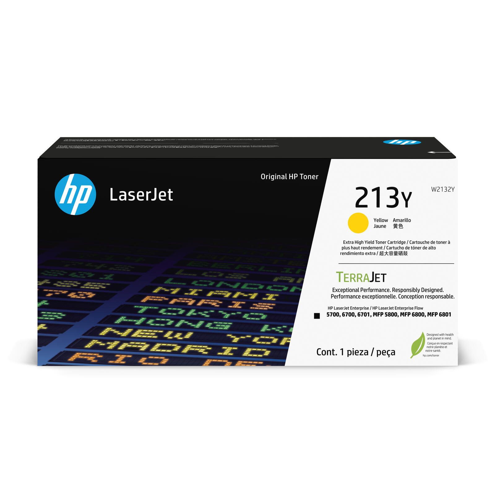 HP Inc. HP Original 213Y Toner - gelb (W2132Y)
