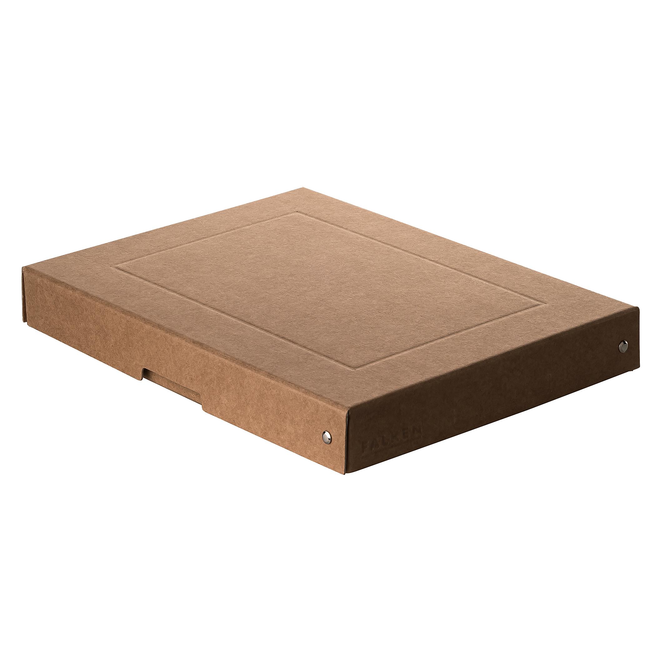 Falken PURE Box Nature A4 40 mm Füllhöhe natronbraun (A4) (22001792)