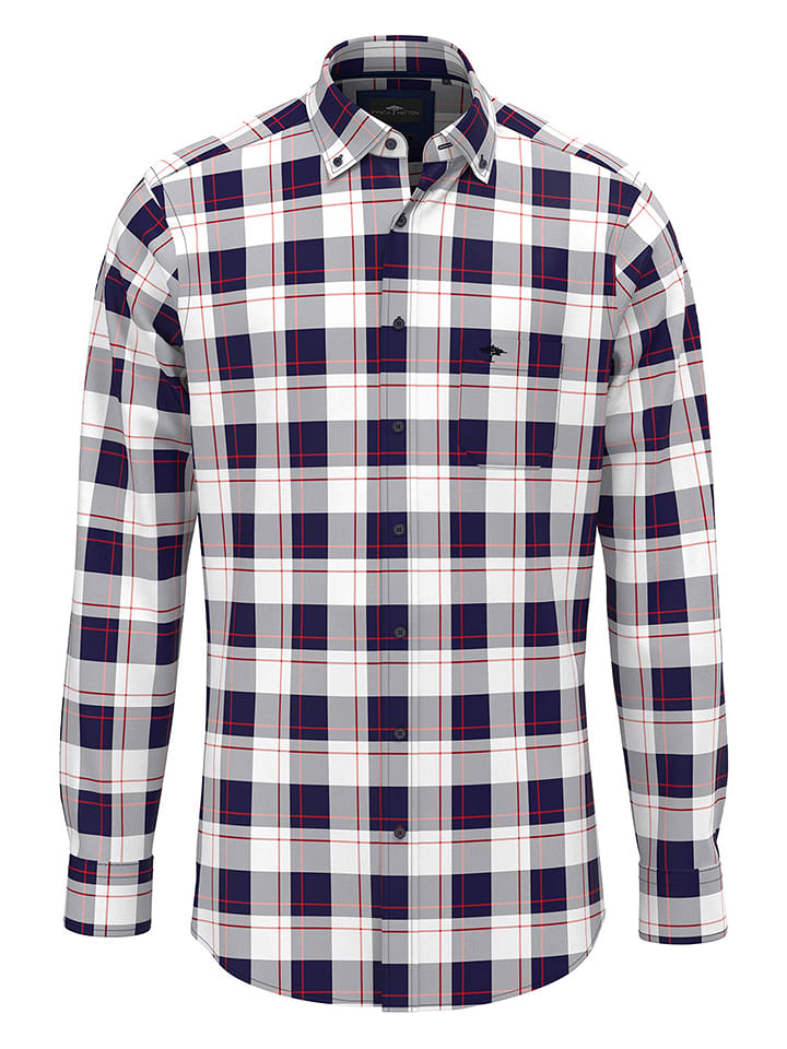 FYNCH-HATTON Hemd - Casual fit - in Dunkelblau - L