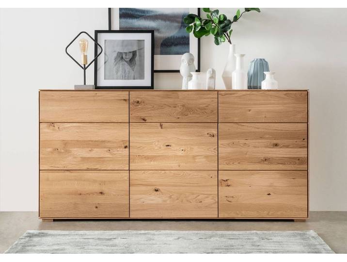 Sideboard Tony in Wildeiche massiv – Montierte Lieferung – 3%-Vorkasse-Rabatt