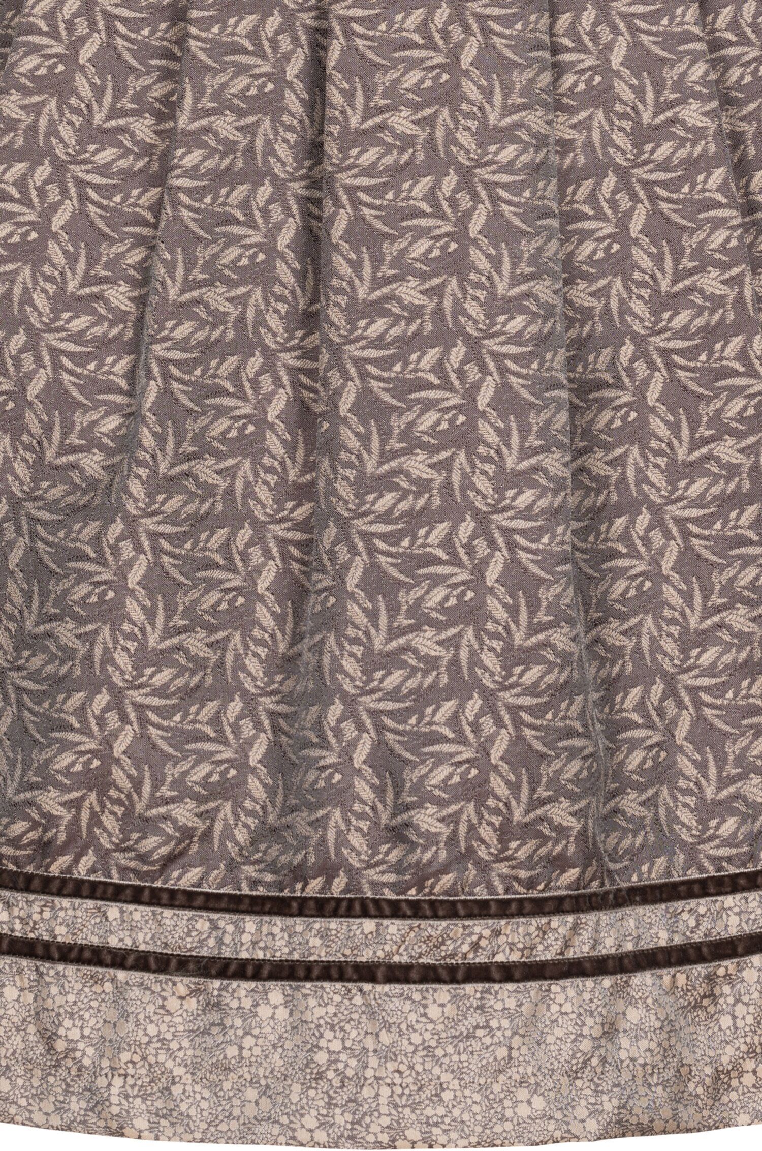 Dirndl NÜBLER "Trachtenrock Rito", Damen, Gr. 42, EURO, braun, Obermaterial: 100% Polyester PES., Kleider Dirndl