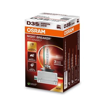 OSRAM Glühlampe, Hauptscheinwerfer XENARC NIGHT BREAKER 220 D3S 66340xn2