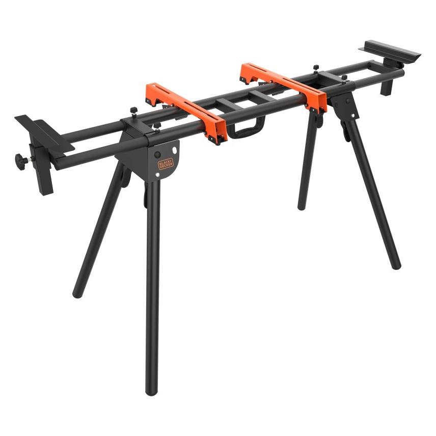 Black & Decker BLACK+DECKER BEZ100-XJ Onderstel voor Afkort-/Verstekzagen - tot 150kg - verstelbaar tot 1,5m (150 cm, 150 cm) (BEZ100-XJ)