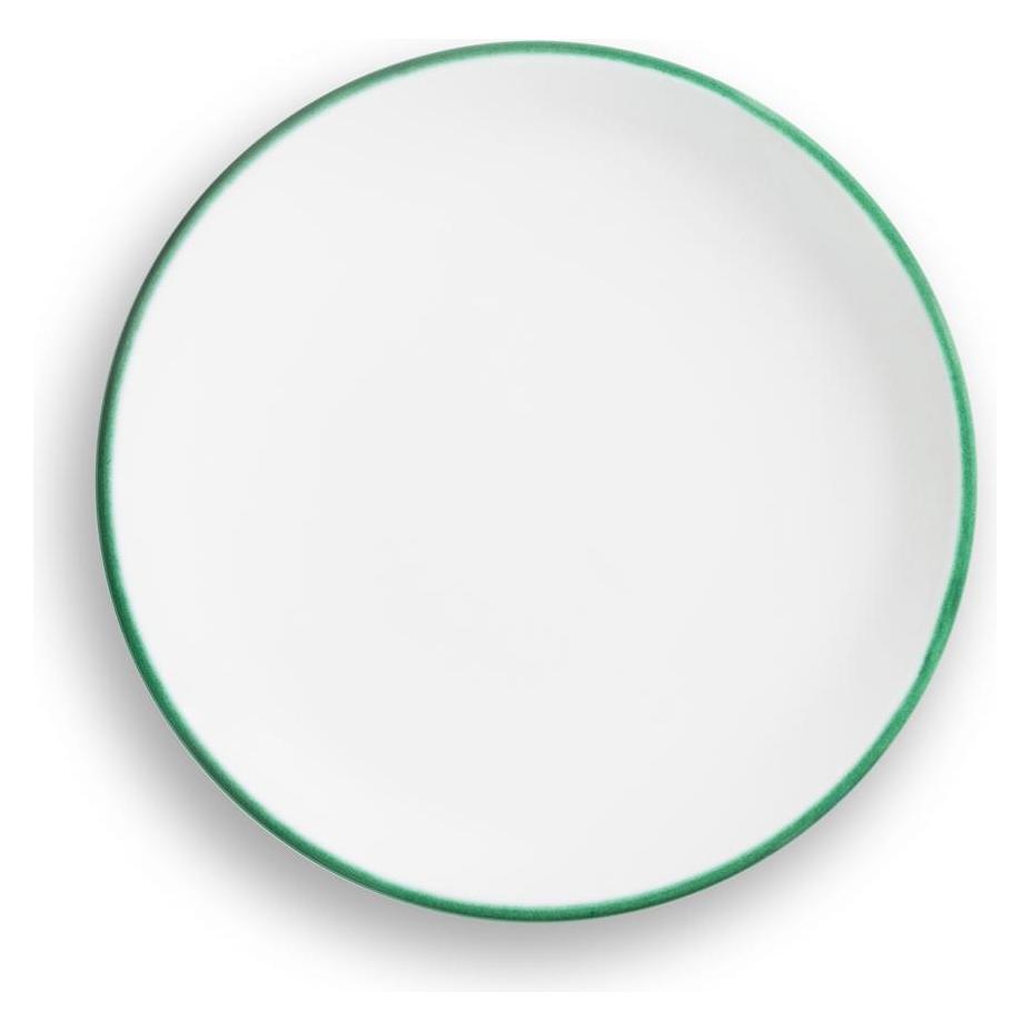 Gmundner Keramik Grüner Rand, Dessertteller Cup (Ø 20cm) (20 cm) (32747212)