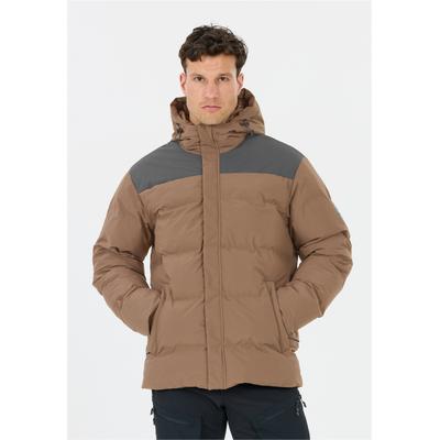 Outdoorjacke WHISTLER "Frostpeak", Herren, Gr. 4XL, braun (camelfarben), 100% Polyester, mehrfarbig, normal, ohne Ausschnitt, Jacken Outdoorjacke, mit BionicFinish DWR-Behandlung