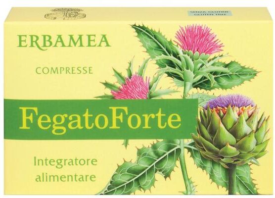 Erbamea FegatoForte - Integratore Epatico - 24 Compresse