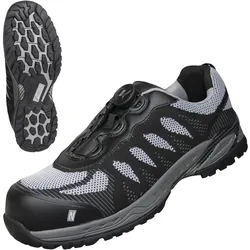 Nitras, Sicherheitsschuhe, PRO STEP, S1P Sicherhe schwarz/grau, Gr.38 (S1P, 38)