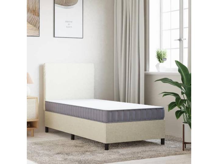 Blanc Matelas en mousse moyennement doux 70x200 cm - Accessoire de lit LV82515