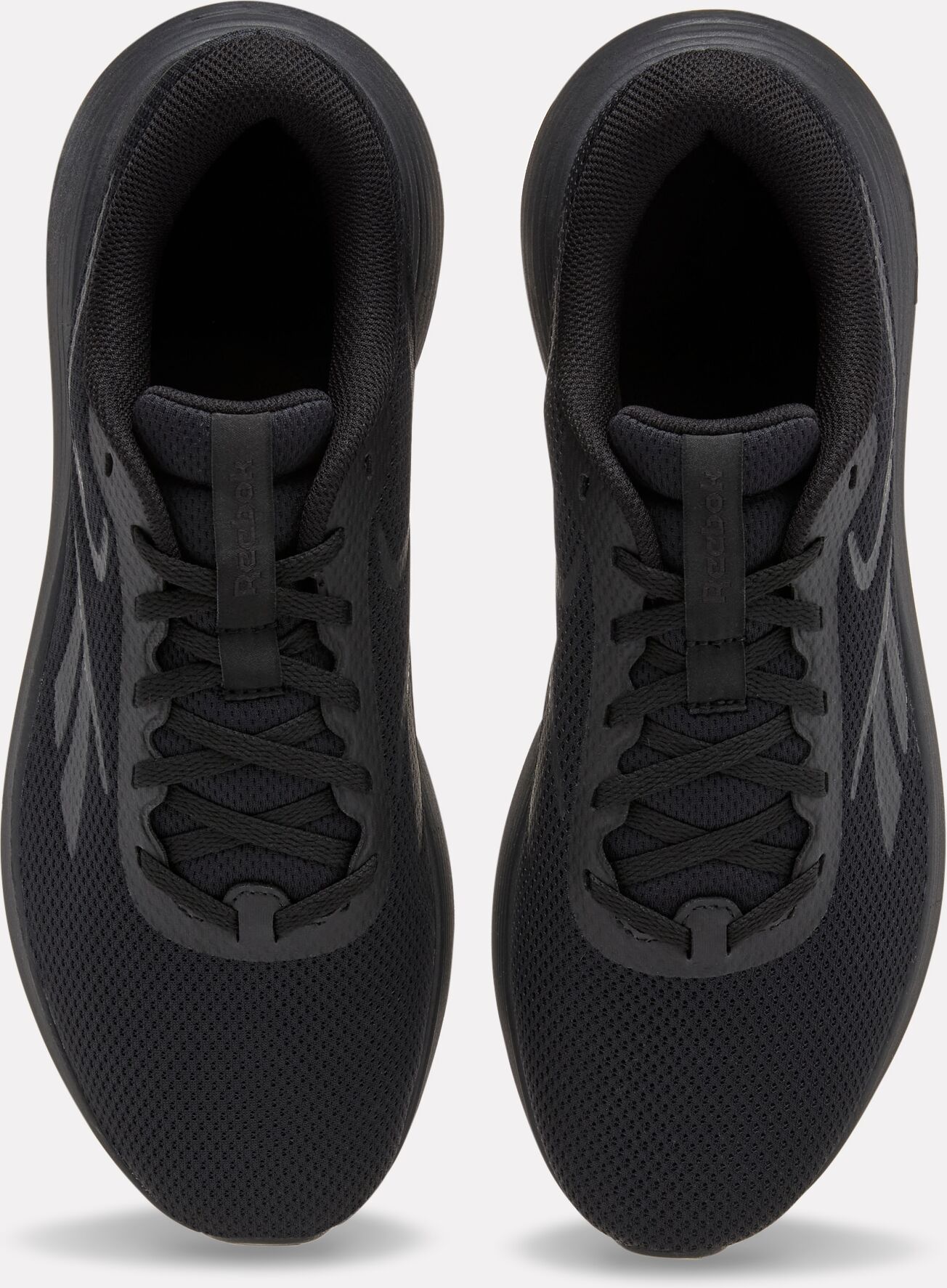 Walkingschuh REEBOK "DMX COMFORT + LITE", Gr. 44, schwarz (schwarz, schwarz), Synthetik, Textil, Schuhe Walkingschuh