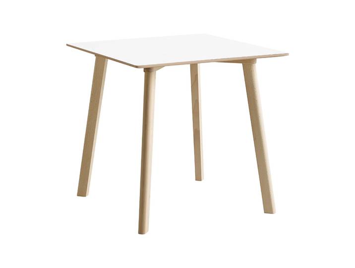 HAY CPH210 Deux 2.0 Tisch 75x75 cm Pearl white-untreated beech