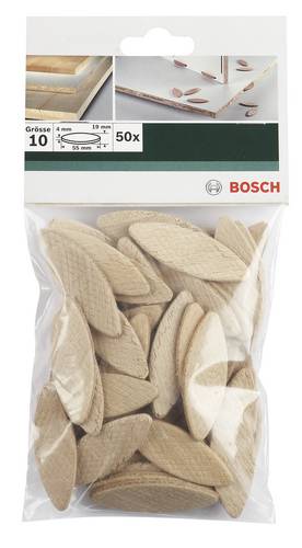 Bosch Accessories 2609256601 Flachdübel 55mm 4mm 50St.