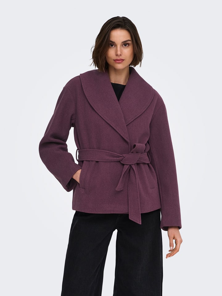 JDY Übergangsjacke "Vega" in Pflaume - S