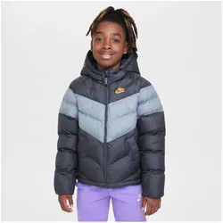 NIKE Sportswear Winterjacke mit Kapuze Kinder 060 - anthracite/cool grey/safety orange L (147-158 cm)
