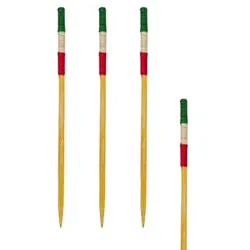 VASCELLA Bambusspieße "Italienische Flagge" 90 mm (4000 Stück)