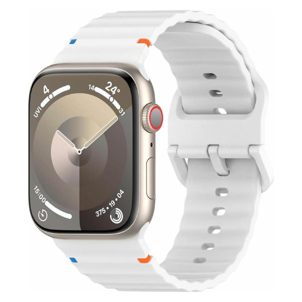 Cover-Discount Apple Watch 44/45/46/49mm - Silikon Sportarmband Ersatzband (Silikon) (49737677)