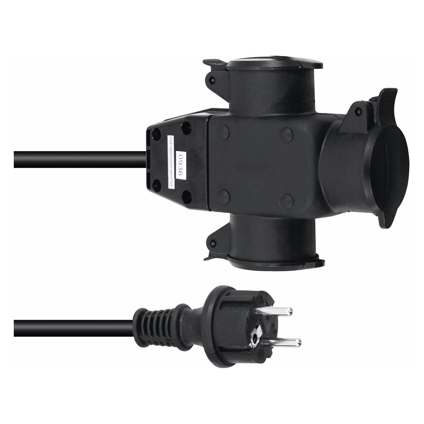 Eurolite Verlängerung 3x1,5 5m 3-fach (5 m) (30247016)