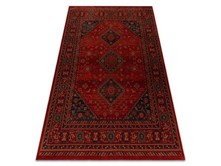 rugsx KASHQAI Wollteppich Orientteppich Rotwein 80x160 cm