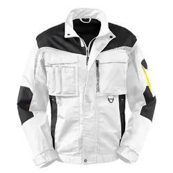Bundjacke "ARKANSAS" - XL - weiß/grau