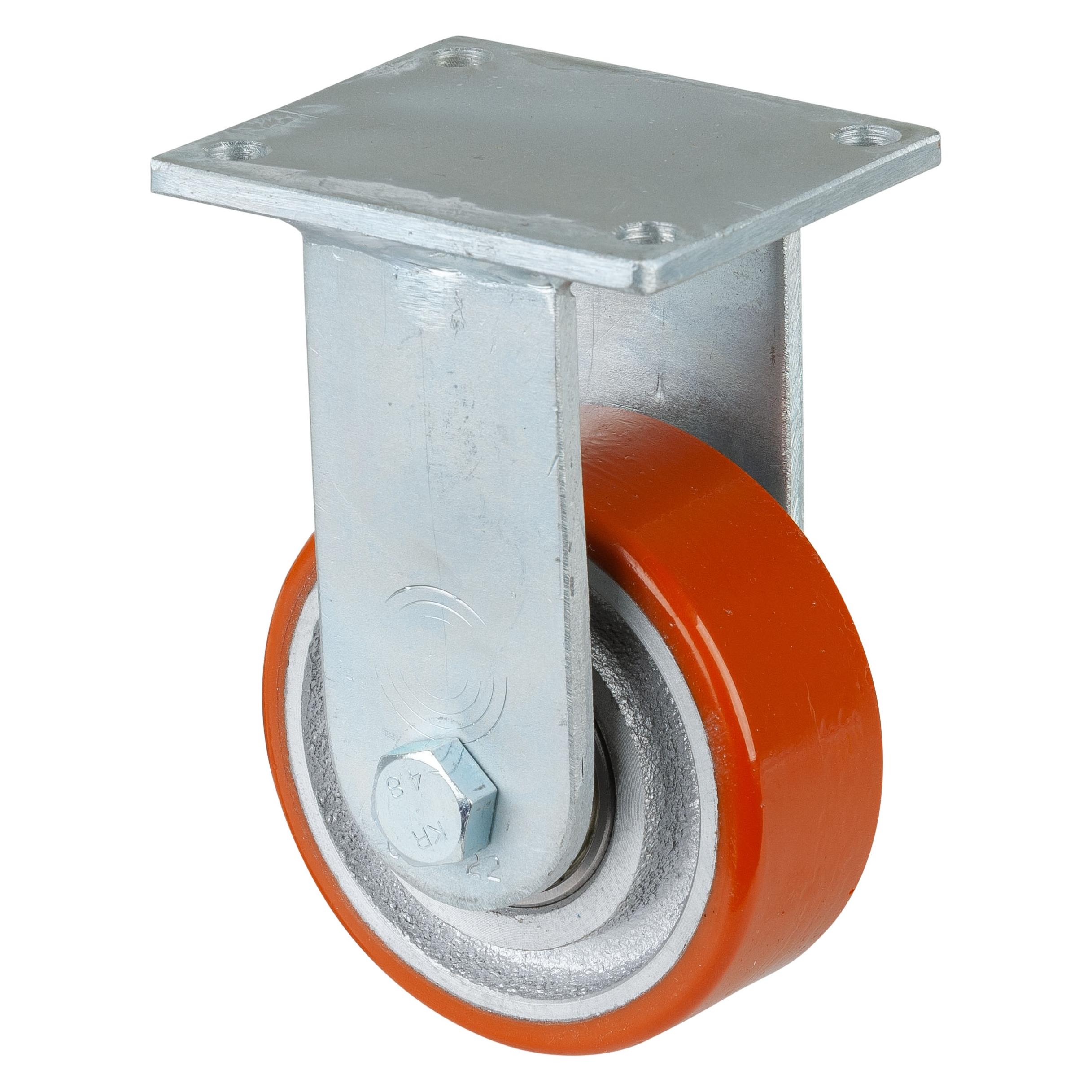 BS Rollen Bockrolle, Kugellager, Platte, 100 (228235)
